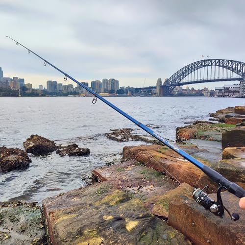 Whistytwig Carbon Fiber Telescopic Fishing Rod - Portable Collapsible Design for Travel and Adventure - Versatile Saltwater and Freshwater Fishing Pole - Image 7