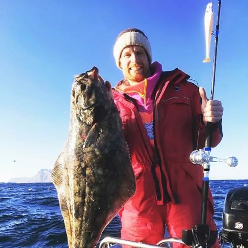 Portable Saltwater Offshore Heavy 3-Piece Spinning Rod 30-50lb Fishing Rod Portable Boat Jigging Trolling Fishing Rod Graphite Spin Rod 6Ft & 7Ft - Image 7
