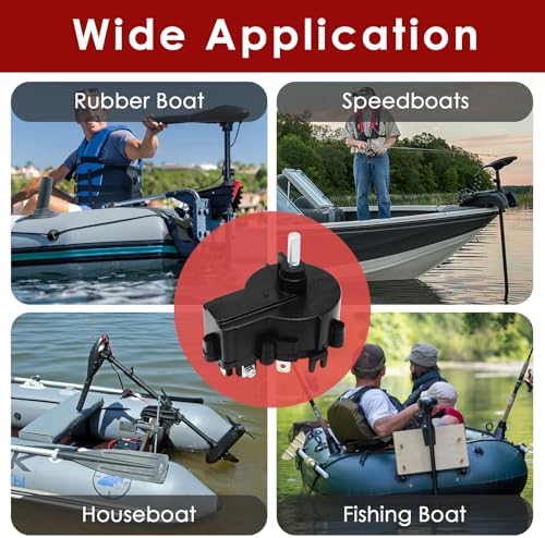 Electric Trolling Motor Switch 12V 24V - Propeller Motor Control with 5 Speed Switch, Premium Motor Switch Accessory for Fishing Outboard - Image 7