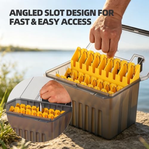 RUNCL Fishing Tackle Box, Large-Capacity - Image 6