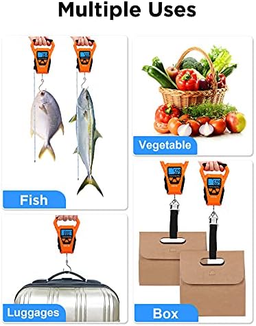 HEETA Waterproof Fish Scale Digital Hanging Fishing Luggage Weight Scale - Image 7