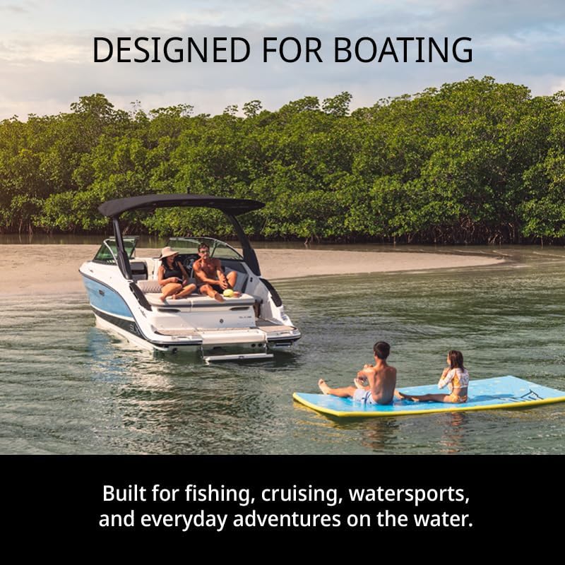Simrad GO Chartplotter and Fish Finder, with Transducer and Radar Options, Preloaded C-MAP Discover Chart Card - Image 7