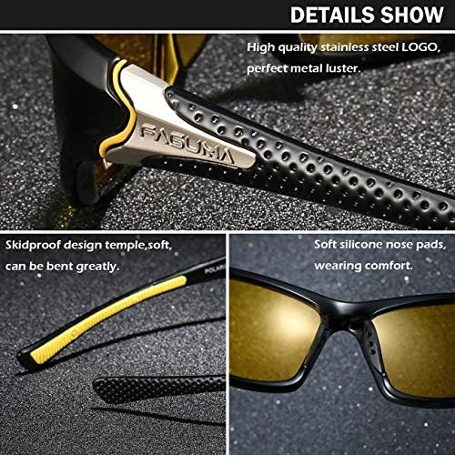 FAGUMA Sports Polarized Sunglasses For Men UV400 Protection - Image 6
