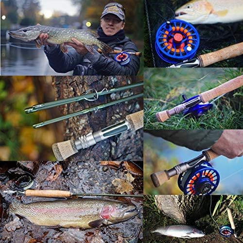 M MAXIMUMCATCH Aspire - Fly Fishing Rod 40T Carbon Fiber, Anodized Reel Seat, 9FT 4-Piece, 5/6/8 wt - Image 7