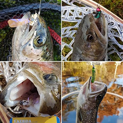 YZD Fly Fishing Flies Realistic Dry Wet Nymph Trout Flies Hand Tie Lures Kits 12/26/48 Pcs… - Image 7