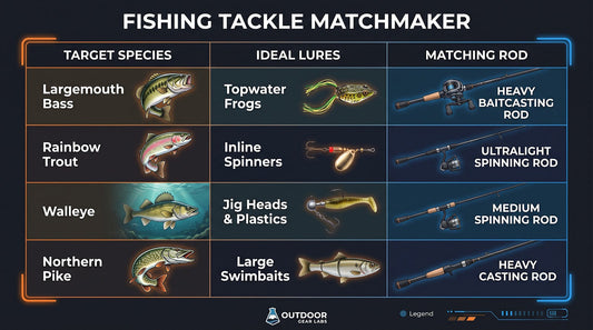 How to Match the Right Lure and Rod for Your Target Species