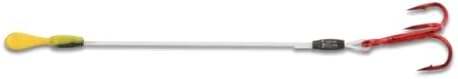 Northland Sting'R Hook 3" – #10 Treble Hook, 12 lb Leader, Fast-Snap Connector, Red, 6-Pack by NorthlandFishingTackle