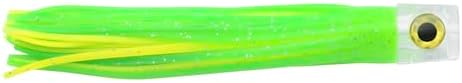 C&H Lil Stubby Fishing Lure, Ballyhoo Skirt, 5.5 in, Saltwater Trolling by CHLures