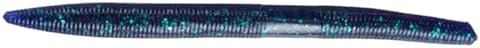 Moose Baits 5" Stickbaits | Worms for Bass Fishing - Premium Stick Bait, Wacky Worms/Soft Plastic Largemouth Bass Rubber Worms, Fishing Worms Perfect for Bass Fishing Kit by MooseBaits