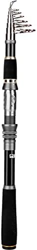 PLUSINNO Collapsible Telescopic Fishing Rod Pole and Reel Combo Starter Kit by PLUSINNO