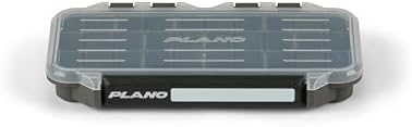 Plano StowAway 3500 Stow Tackle Box, with Corrosion-Preventive Rustricor, Single Latch Design, Transparent DuraView Lid, Stackable Storage for Fishing Bait, Lures and Gear (Pack of 6) by PLANO%C2%AEOutdoors