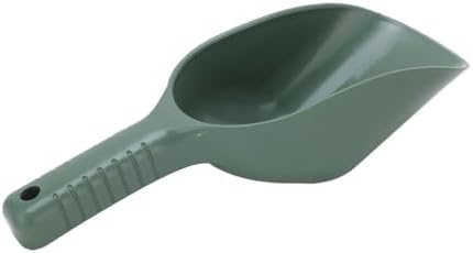 ‌Portable Bait Scoop 24cm – Floatable Lightweight Baits Throwing Spoon for Carp Fishing, Durable PP Casting Shovel (Green, 9.45x3.66x2.17in)‌ by Unknown
