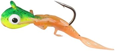 Northland Fishing Tackle Impulse Rigged Tungsten Bloodworm Jig for Ice Fishing Panfish, Assorted Sizes and Colors by NorthlandFishingTackle