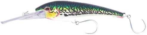 Nomad Design DTX Minnow with Patented Autotune System - Distressed Baitfish Swimming Action, BKK Diablo by NomadDesign