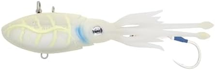 Nomad Design Original Squidtrex Patented Vibrating Fishing Lure - TPE Soft Plastic Lure Bait for Saltwater with Strong BKK Assist Hooks, Fishing Bait that Catches Many Species by NomadDesign