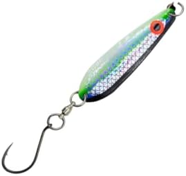 King COHO Humpy Sockeye Salmon Stealhead Squid Skirt Spinner Hoochie Lure UV Gill Double Hooks for Trolling Fishing - Image 6