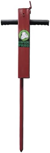 Rugged Ranch MGP1 Professional Powder-Coated Mole & Gopher Bait Tool, Red by RuggedRanch