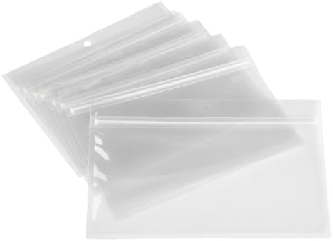100 Pack Soft Plastic Baits Bags 8.8"x5.5" | Heavy-Duty Clear Lock Zipper Lure Packaging Bags - Leakproof Double-Sealed Zipper Storage for Soft Plastic Lures & Fishing Gear | Multiple Sizes - Image 7