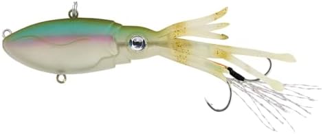 Nomad Design Original Squidtrex Patented Vibrating Fishing Lure - TPE Soft Plastic Lure Bait for Saltwater with Strong BKK Assist Hooks, Fishing Bait that Catches Many Species by NomadDesign