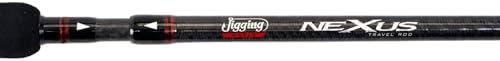 Jigging World Nexus 2.0 Travel Fishing Rods, 3-Piece Spinning Rods, 24T Toray Carbon Fiber, Premium Hard Shell Travel Case - Image 4