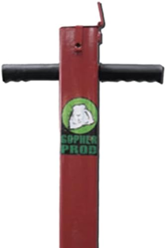 Rugged Ranch MGP1 Professional Powder-Coated Mole & Gopher Bait Tool, Red - Image 6