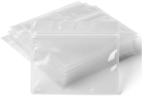 100 Pack Soft Plastic Baits Bags | Heavy-Duty Clear Lock Zipper Packaging Bags - Leakproof Double-Sealed Zipper Storage for Soft Plastic Lures & Fishing Gear | Multiple Sizes (5.9"x4.7") - Image 5