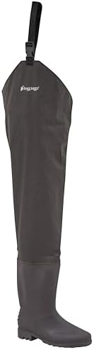 FROGG TOGGS Rana II Waterproof PVC Fishing Felt Bootfoot Hip Wader by froggtoggsSpring