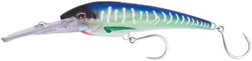 Nomad Design DTX Minnow with Patented Autotune System - Distressed Baitfish Swimming Action, BKK Diablo by NomadDesign