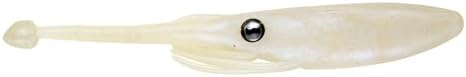 Nomad Design Live Ops Jerksquid 9” Unrigged Jerkshad Soft Bait Lure, Large-Profile Squid with Reactor-UV & Glow, (2 Pack), for Striped Bass & Tuna by NomadDesign