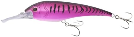 Nomad Design DTX Minnow with Patented Autotune System - Distressed Baitfish Swimming Action, BKK Diablo by NomadDesign