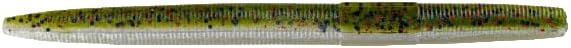 Moose Baits 5" Stickbaits | Worms for Bass Fishing - Premium Stick Bait, Wacky Worms/Soft Plastic Largemouth Bass Rubber Worms, Fishing Worms Perfect for Bass Fishing Kit by MooseBaits