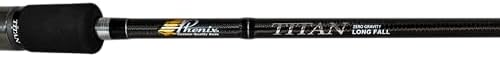 Phenix Rods Titan Casting / 6′8″ / 1 PC / 25-55 LB Braided LINE/PE LINE 1.5-4.0/150-350 G JIG Weight/Slow Pitch Taper Action/Fuji K Series SIC Guides/Fuji Reel SEAT/Custom EVA Handle - Image 2