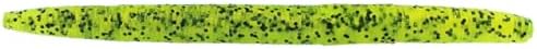 Moose Baits 5" Stickbaits | Worms for Bass Fishing - Premium Stick Bait, Wacky Worms/Soft Plastic Largemouth Bass Rubber Worms, Fishing Worms Perfect for Bass Fishing Kit by MooseBaits