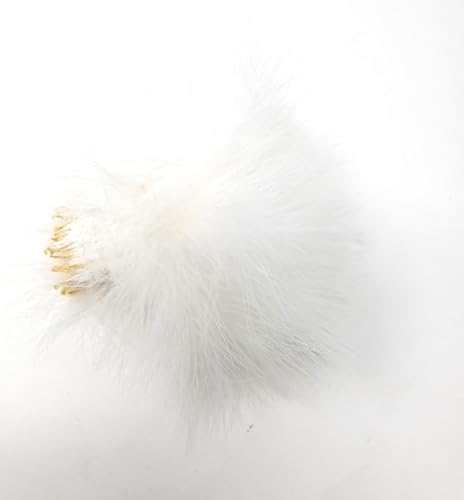Creative Angler Strung Marabou Bird Feathers for Tying Fly Fishing Flies - Fly Tying Accessories - Perfect Choice for Tail & Wings and Easy to Tie On The Lure by CreativeAngler