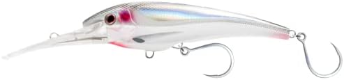 Nomad Design DTX Minnow with Patented Autotune System - Distressed Baitfish Swimming Action, BKK Diablo by NomadDesign