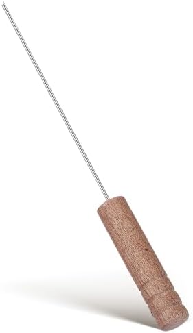 DOITOOL Carp Rigging Accessories Baiting Needle with Wooden Handle Worm Threader Tool for Freshwater and Saltwater Fishing Portable Fishing Gear 5.90In - Image 5