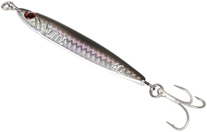 UMT 40g & 60g Multi-Color Saltwater Casting Jigs for Sea Bass, Fluke and Porgy Fishing - Set with Sharp Treble Hooks, Handcrafted - Image 6