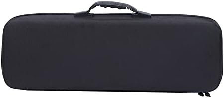 54 * 19 * 9cm Hard Fishing Rod Case Portable Fishing Tackle Bag Waterproof Fishing Rod Carrying Case with Foam, Travel Fishing Rod Bag for Outdoor Fishing Gear Storage by Leapiture