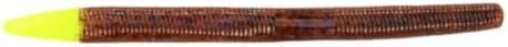 Moose Baits 5" Stickbaits | Worms for Bass Fishing - Premium Stick Bait, Wacky Worms/Soft Plastic Largemouth Bass Rubber Worms, Fishing Worms Perfect for Bass Fishing Kit by MooseBaits