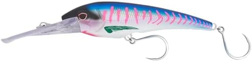 Nomad Design DTX Minnow with Patented Autotune System - Distressed Baitfish Swimming Action, BKK Diablo by NomadDesign