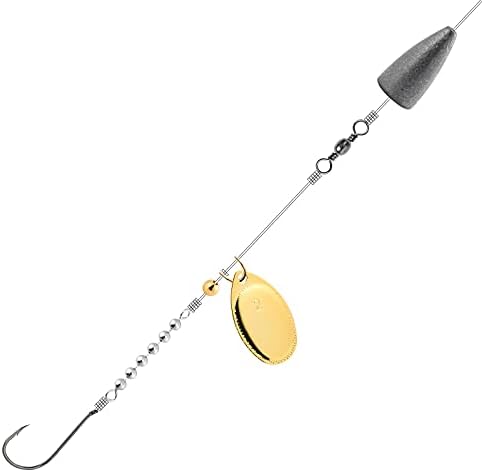 Dr.Fish 20 Pack Fishing Bead Chain Swivels Stainless Steel High Speed Trolling Swivels Fishing Tackle Rig Fishing Gear Freshwater Saltwater Salmon Walleye - Image 6