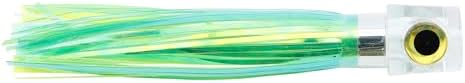 C&H Lil Stubby Fishing Lure, Ballyhoo Skirt, 5.5 in, Saltwater Trolling by CHLures