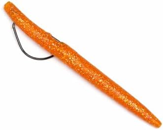 Moose Baits 5" Stickbaits | Worms for Bass Fishing - Premium Stick Bait, Wacky Worms/Soft Plastic Largemouth Bass Rubber Worms, Fishing Worms Perfect for Bass Fishing Kit - Image 2