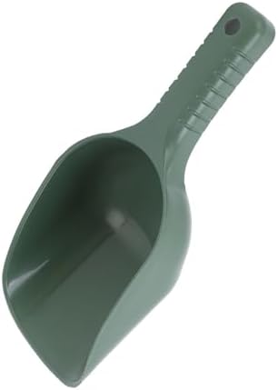 ‌Portable Bait Scoop 24cm – Floatable Lightweight Baits Throwing Spoon for Carp Fishing, Durable PP Casting Shovel (Green, 9.45x3.66x2.17in)‌ - Image 2