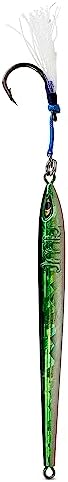 80g Tuna Riser jigs 1, 5, 10 Packs Green/White, Pink Glow - Image 3