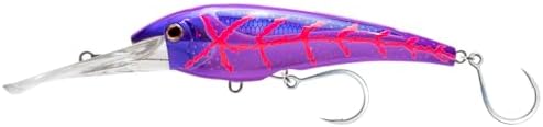 Nomad Design DTX Minnow with Patented Autotune System - Distressed Baitfish Swimming Action, BKK Diablo by NomadDesign
