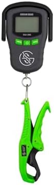 Googan Squad Digital Fish Scale with Lip Grip, 55 lb Capacity, Bright Digital Display and Batteries Included for Bass, Catfish and Saltwater Anglers by GooganSquad