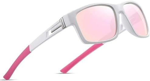 suoso Polarized Sports Sunglasses for Men: UV400 Protection Glasses Wrap Around Goggles for Driving Fishing by suoso