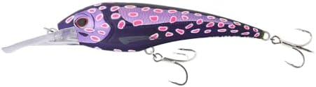 Nomad Design DTX Minnow with Patented Autotune System - Distressed Baitfish Swimming Action, BKK Diablo by NomadDesign