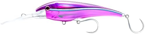 Nomad Design DTX Minnow with Patented Autotune System - Distressed Baitfish Swimming Action, BKK Diablo by NomadDesign